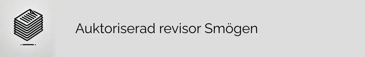 Auktoriserad revisor Smögen